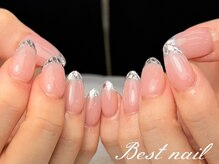 ベストネイル 大宮東口店(Best Nail)/ガラスフレンチ