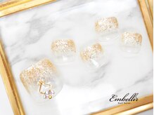 アンベリール 横浜店(Embellir)/(866)シャンパンFootネイル