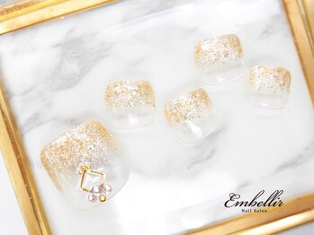 アンベリール 横浜店(Embellir)/(866)シャンパンFootネイル