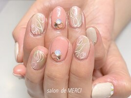 シルエットお花☆