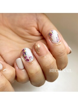 レッシュネイル サロンアンドスクール(RECH NAIL salon&school)/Flower*