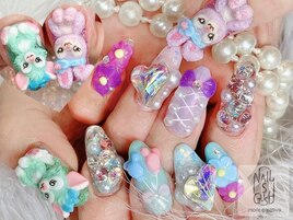 痛ネイル/推しネイル/キャラ/3D