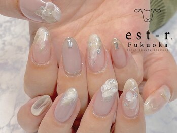 エストアール 博多口店(est-r.)/【ニュアンスネイル】