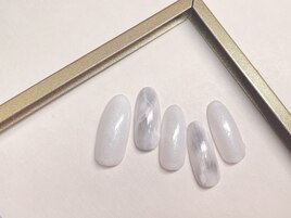 大理石ネイル￥7800