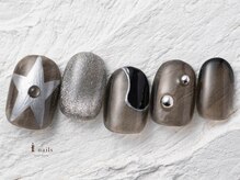 ジェミーネイル エビス(Jemiy nail ebisu)/個性派モード星マグ8500yen