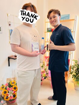 こつこつ(k.tu k.tu)/男性のお客様第一号