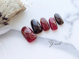 クラシックショコラネイル