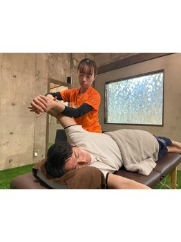 ストレッチメニューを受けたい