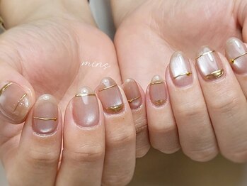 ミンスネイル(Mins Nail)/ミラーライン大人ネイル