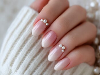 フィルイン・ニュアンスネイル専門【ネイルサロンhotori】【2月中旬 NEW OPEN(予定)】の写真/控えめだけど洗練された女性らしい指先に【オフ込◆ワンカラー¥3000/マグネット¥3500】