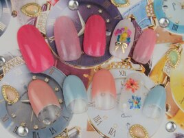 押し花ネイル　花シール