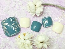 ネイルズガッシュ 大森駅前店(NAILs GUSH)/＊メタリックリーフ＊