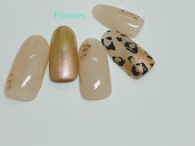 フランセス(Frances)/新作　レオパードネイル