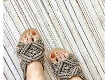 アイラッシュネイルサロン セシルビー(SECILB)/フットワンカラー　60分コース