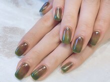 ブレスネイル(brace Nail)/秋色グラデーション