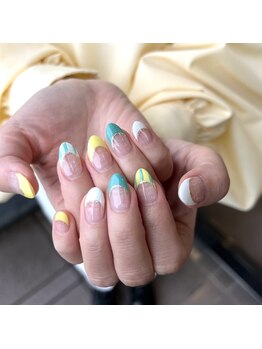 トータルサロン 白べぇーっ プラス/フレンチネイル☆