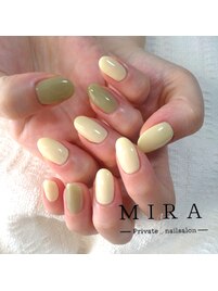 ワンカラーネイル