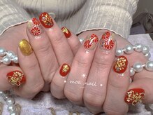 モアネイル 新宿/成人式ネイル/新宿