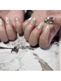 ハート/クリームホワイト