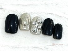 ネイルメゾン 池袋店(NAIL MAISON)/メンズシルバーミラー¥5800