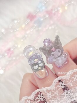 ファラウェイネイル(Faraway nail)/サンリオネイル☆