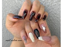 ソウ 難波店 nail salon Sou/べっ甲ネイル