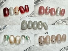 ボタネイル 近鉄布施駅前店(BOTA NAIL)/BOTAセレクトデザイン　１月