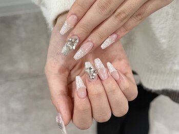 コム 草加マルイ店(com by neolive)/初回オフ無料/ツイードネイル