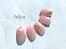 フェリーチェビューティー 大宮西口店(felice BEAUTY)/【定額ネイル】7480