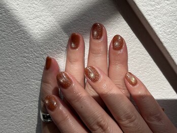 ソリッドカラー(solid color)/hand nail