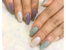 ドレス ネイルアンドアイラッシュ 梅田(Dress)/【Dress 梅田】アシンメトリー