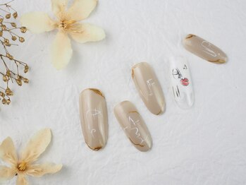 ソウ 難波店 nail salon Sou/個性派フェイスnail