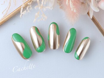 カシェット(Cachette)/ミラーネイル