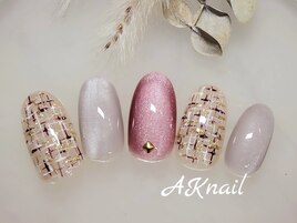 11月定額A/秋色ツイード