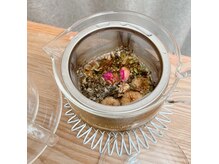 ラ コケット(LaCoquette)の雰囲気（その時のその方の状態に合わせてブレンドした薬膳茶。）