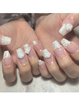 クロレ(Nail Salon COLORE)/ホワイトネイル　by.ayaho