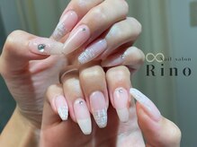 リノ 浦添店(Rino)/長さだし10本×パールビジュー