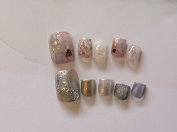 アイネイルズ 吉祥寺店(I nails)の写真/【初回オフ無料】FOOT☆ニュアンスアート8480円～[吉祥寺/パラジェル/春ネイル/桜ネイル]
