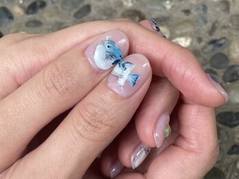 ゆびノさき イバラキシ(ibarakishi)/フグさん