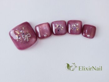 エリクサーネイル 長堀橋(Elixir Nail)/フット　やり放題/クーポン使用