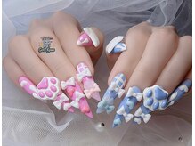 ゴテかわ(GOTE KAWA)/3Dネイル、ゆめかわネイル
