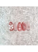 エリクサーネイル 長堀橋(Elixir Nail)/長堀橋限定ワンホンネイル♪