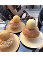 シーズ ラッシュ 新宿店(She's lash) 桃も好きです^ ^ 夏に桃のかき氷食べました！