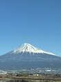 ゆめのまくら 河原町店 富士山が新幹線から見えるとテンションがあがります。