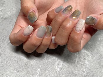 ミリネイルズ(milli nails)/くすみニュアンス