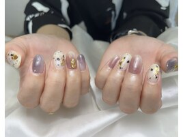 ダルメシアンネイル