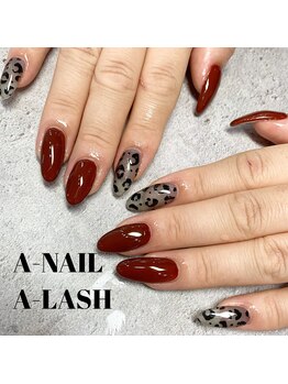 エーネイル エーラッシュ(A-NAIL A-LASH)/定額ハンドネイル【倉敷】