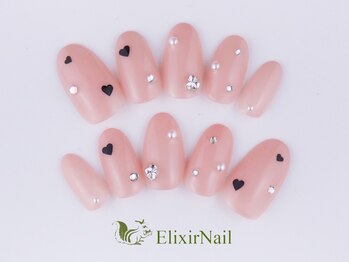 エリクサーネイル 神田(Elixir Nail)/シンプル / クーポン使用