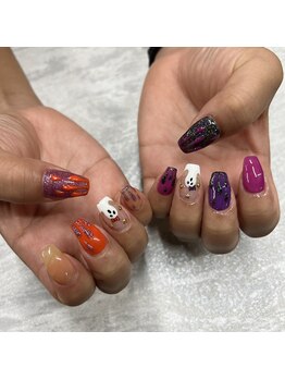 キャッスル 北谷店(castle)/ハロウィンネイル