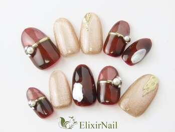 エリクサーネイル 池袋(Elixir Nail)/定額cやり放題/クーポン使用